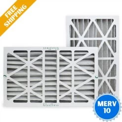 16x25x4 Air Filter Glasfloss ZL Series MERV 10 - Box Of 2