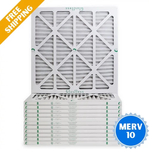 9-1/4 X 48-1/4 X 1 Exact Air Filter Glasfloss ZL Series MERV 10 - Box Of 12