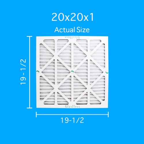 20x20x1 Air Filter Glasfloss ZL Series MERV 10 - Box Of 6 - Image 3