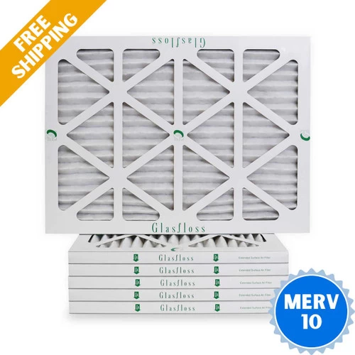 14x30x1 Air Filter Glasfloss ZL Series MERV 10 - Box Of 6