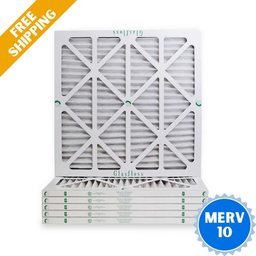 24x24x1 Air Filter Glasfloss ZL Series MERV 10 - Box Of 6