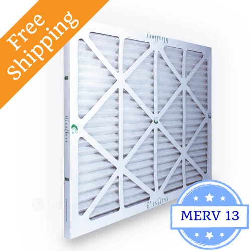 12x25x1 Air Filter MERV 13 Glasfloss Z-Line - Box Of 12