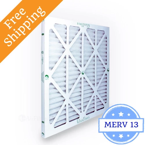 25x25x1 Air Filter MERV 13 Glasfloss Z-Line - Box Of 12