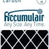 11.5x11.5x1 (Actual Size) Accumulair Carbon MERV 10 Odor Eliminating Filter