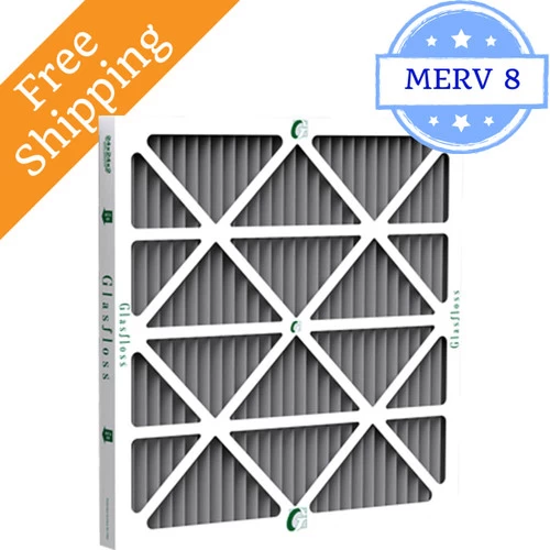 18x20x1 Air Filter With Odor Reduction MERV 10 - Glasfloss (Box Of 12)