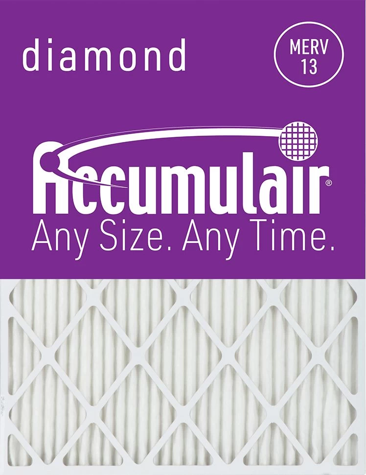 16.38x21.38x0.5 (Actual Size) Accumulair Diamond Filter MERV 13