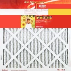 16x16x1 (15.75 X 15.75) DuPont High Allergen Care Electrostatic Air Filter