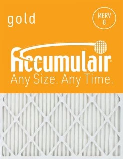 13x21.5x1 (Actual Size) Accumulair Gold Filter MERV 8