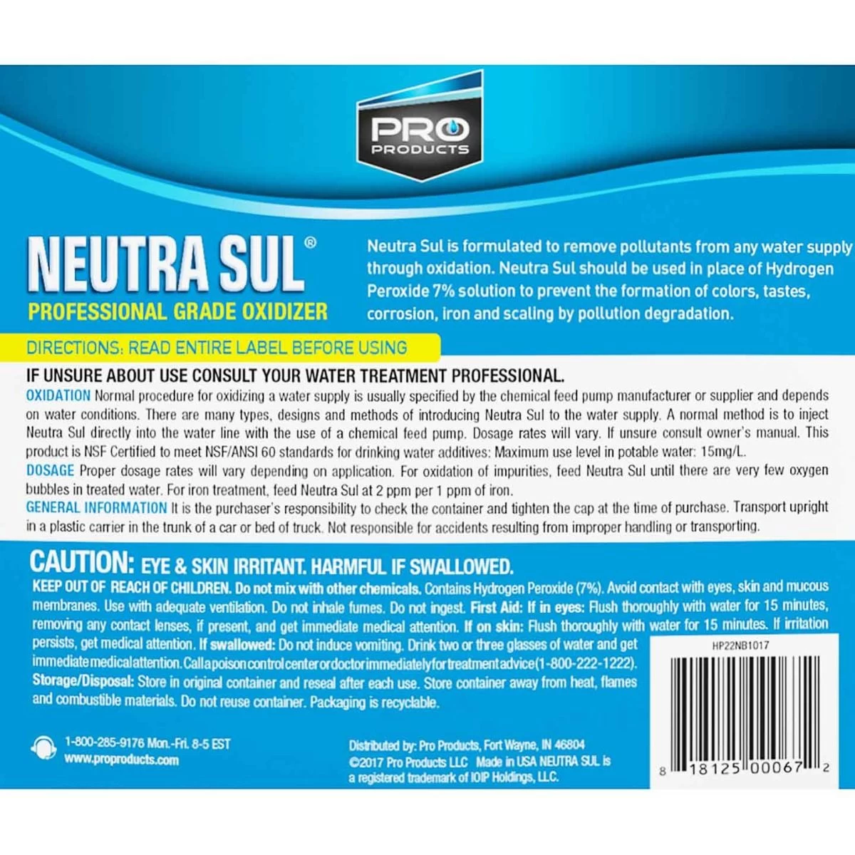 Professional Grade Neutra Sul Oxidizer By Pro Products - Image 2