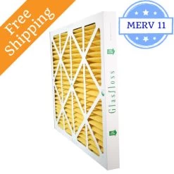 16x20x2 Air Filter MERV 11 Glasfloss Z-Line - Box Of 12